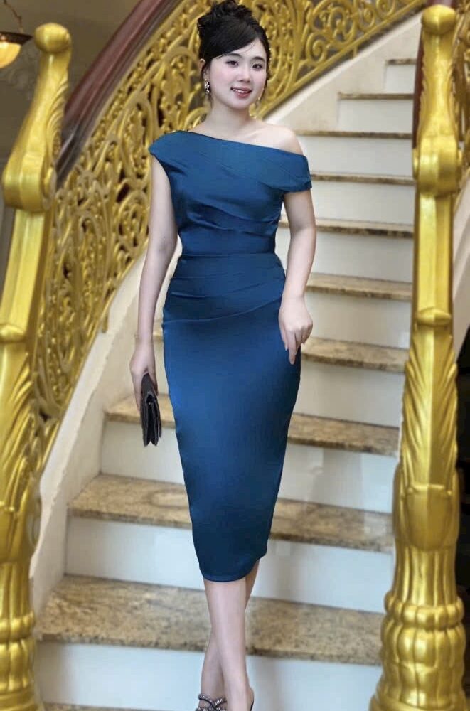 Đầm Body lệch vai